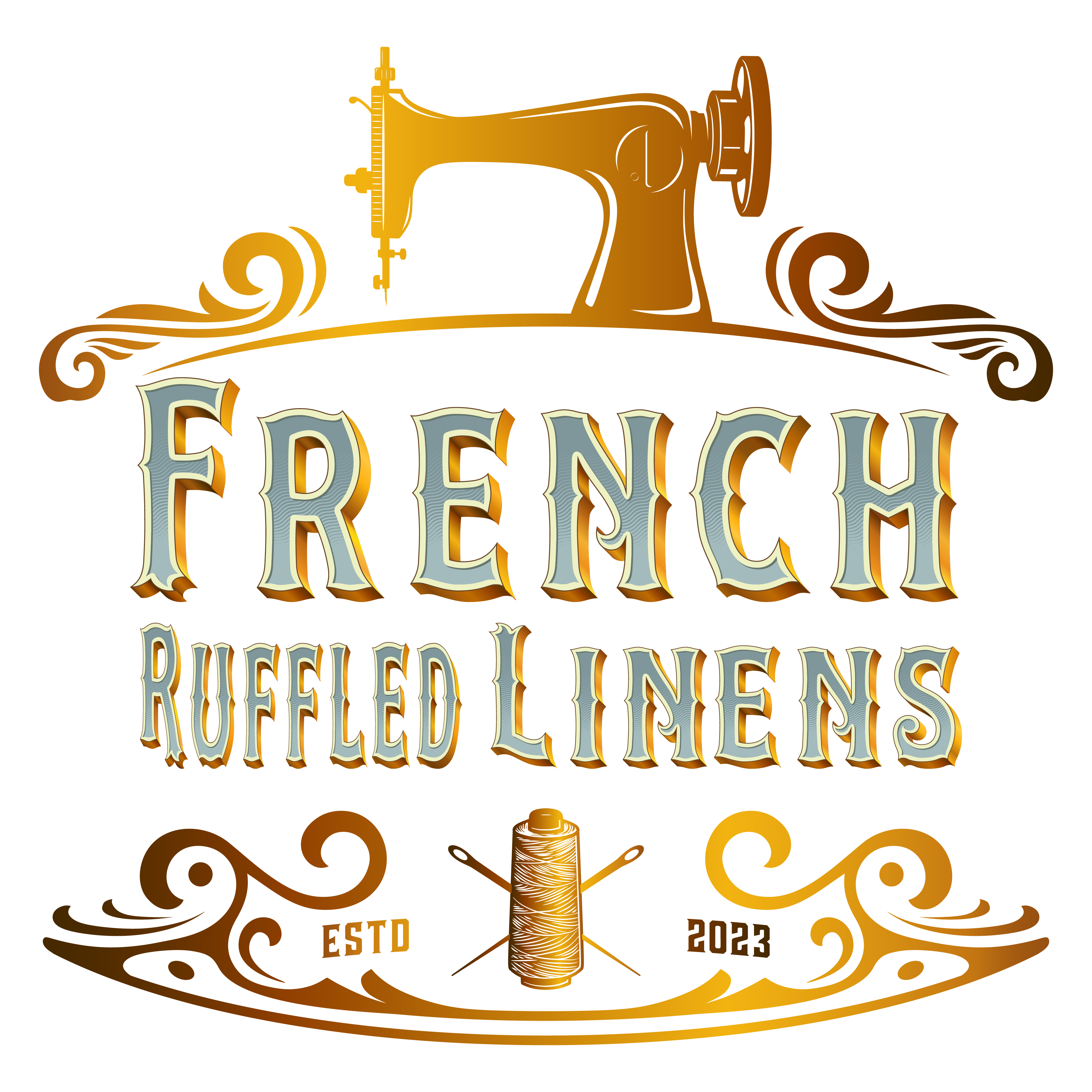 French Ruffled Linens